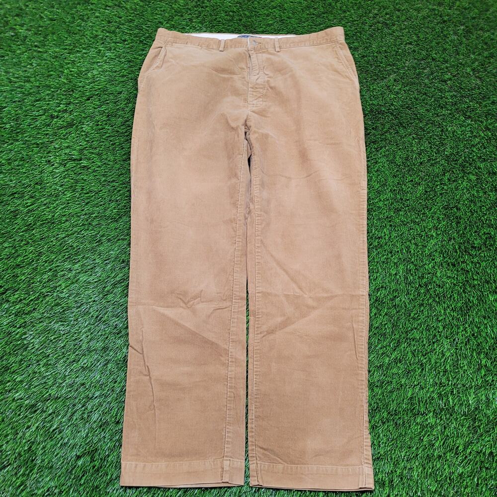 Vintage 90s Polo Ralph Lauren Corduroy Pants Mens 38x31 Baggy Straight Fit